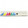 Ручка шариковая PARKER Jotter Plastic CT, корпус черный, детали из нержавеющей стали, синяя, R0033010