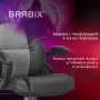 Кресло компьютерное BRABIX Rider Plus EX-544 КОМФОРТ, экокожа, черное/серое, 531582