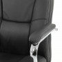 Кресло офисное BRABIX PREMIUM Phaeton EX-502, натуральная кожа, хром, черное, 530882