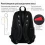 Рюкзак BRAUBERG FASHION CITY, универсальный, Friendly cats, 44х31х16 см, 229965