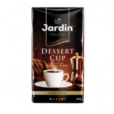 Кофе молотый JARDIN (Жардин) Dessert Cup, натуральный, 250 г, вакуумная упаковка, 0549-26