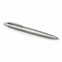 Ручка шариковая PARKER Jotter Core Stainless Steel CT, корпус серебристый, хромированные детали, синяя, 1953170