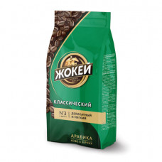 Кофе в зернах ЖОКЕЙ Классический, натуральный, 500 г, вакуумная упаковка, 0242-12