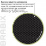 Кресло BRABIX Saturn ER-400, с подголовником, комбинированное, черное/серое, 530871