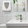 Диспенсер для полотенец листовых VEIRO Professional (H2/H3) Prima, V/Z/W-сложения, белый