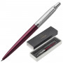 Ручка шариковая PARKER Jotter Core Portobello Purple CT, корпус пурпурный, хромированные детали, синяя, 1953192