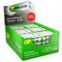 Батарейки КОМПЛЕКТ 4 шт., GP Super, AA (LR06, 15А), алкалиновые, пальчиковые, в пленке, 15ARS-2SB4
