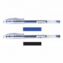 Ручка гелевая PILOT Super Gel, ЧЕРНАЯ, корпус прозрачный, узел 0,5 мм, линия письма 0,3 мм, BL-SG-5