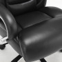 Кресло офисное BRABIX PREMIUM Pride HD-100, НАГРУЗКА до 250 кг, натуральная кожа, черное, 531940
