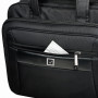 Сумка деловая BRAUBERG Quantum, 31х41х15 см, отделение для планшета и ноутбука 15,6, ткань, черная, 240508