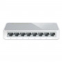Коммутатор TP-LINK TL-SF1008D, 8RJ45, LAN 10/100 Мбит/с, проводной