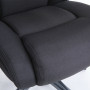 Кресло офисное BRABIX PREMIUM Solid HD-005, НАГРУЗКА до 180 кг, ткань, черное, 531822