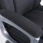 Кресло офисное BRABIX PREMIUM Solid HD-005, НАГРУЗКА до 180 кг, ткань, черное, 531822