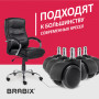 Колеса (ролики) BRABIX для кресла, прорезиненные, КОМПЛЕКТ 5 шт., шток d11 мм, черные, в коробе, 532009