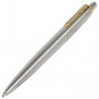 Ручка шариковая PARKER Jotter Core Stainless Steel GT, корпус серебристый, позолоченные детали, синяя, 1953182