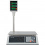 Весы торговые MERCURY M-ER 327P-15.2 LCD (0,05-15 кг), дискретность 2 г, платформа 325x230 мм, со стойкой