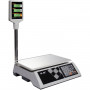 Весы торговые MERCURY M-ER 327P-15.2 LCD (0,05-15 кг), дискретность 2 г, платформа 325x230 мм, со стойкой