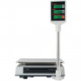 Весы торговые MERCURY M-ER 327P-15.2 LCD (0,05-15 кг), дискретность 2 г, платформа 325x230 мм, со стойкой