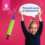 Шары воздушные для моделирования ЗОЛОТАЯ СКАЗКА, 2х60 (5х150 см), КОМПЛЕКТ 10 штук с насосом, ассорти, 105009