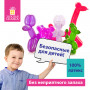 Шары воздушные для моделирования ЗОЛОТАЯ СКАЗКА, 2х60 (5х150 см), КОМПЛЕКТ 10 штук с насосом, ассорти, 105009