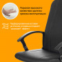 Кресло офисное BRABIX Simple EX-521, компактная упаковка, экокожа, черное, 532103