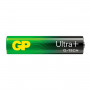 Батарейки КОМПЛЕКТ 4 шт., GP Ultra Plus, AAA (LR03, 24А), алкалиновые, мизинчиковые, блистер, 24AUP-2CR4