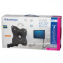 Кронштейн для монитора настольный KROMAX OFFICE-1, VESA 75/100, 10-24, до 10 кг, 5 степ. свободы, 20030