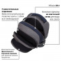 Рюкзак BRAUBERG MainStream 1, 35 л, размер 45х32х19 см, ткань, серо-синий, 224445
