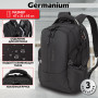 Рюкзак GERMANIUM S-02 универсальный, с отделением для ноутбука, усиленная ручка, черный, 47х31х16 см, 226948