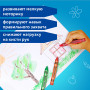 Восковые карандаши утолщенные BRAUBERG АКАДЕМИЯ, НАБОР 6 цветов, 227286