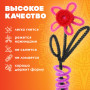Проволока синельная для творчества Пушистая, черная, 30 шт., 0,6х30 см, ОСТРОВ СОКРОВИЩ, 661534