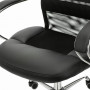 Кресло офисное BRABIX PREMIUM Stalker EX-608 CH, хром, ткань-сетка/кожзам, черное, 532091
