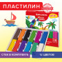 Пластилин классический BRAUBERG МАГИЯ ЦВЕТА NEW, 12 цветов, 240 г, стек, ВЫСШЕЕ КАЧЕСТВО, 106426