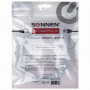 Кабель (патчкорд) UTP 5E категория, RJ-45, 1 м, SONNEN, для подключения по локальной сети LAN, 513122