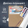 Доска-планшет BRAUBERG Eco с прижимом бабочка, А4, (230х326 мм), МДФ, 3 мм, 232228