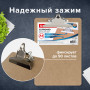 Доска-планшет BRAUBERG Eco с прижимом бабочка, А4, (230х326 мм), МДФ, 3 мм, 232228