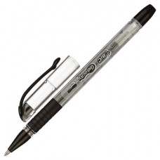 Ручка гелевая с грипом BIC Gelocity Stic, ЧЕРНАЯ, узел 0,5 мм, линия письма 0,29 мм, CEL1010266