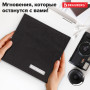 Фотоальбом BRAUBERG на 200 фото 10х15 см, под фактурную кожу, индивидуальный бокс, черный, 391116
