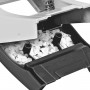 Дырокол металлический LEITZ New NeXXT WOW, до 30 листов, розовый металлик, блистер, 50082023