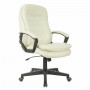 Кресло офисное BRABIX PREMIUM Omega EX-589, экокожа, бежевое, 532095