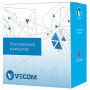 Системный блок VECOM T603 MT, INTEL Pentium Gold G5400, 4 ГБ, SSD 120 ГБ, DVD-RW, DOS, черный