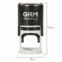 Печать самонаборная круглая GRM R40 plus, 1,5 круга, касса в комплекте