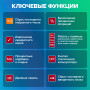 Калькулятор настольный BRAUBERG EXTRA-12-WR (206x155 мм), 12 разрядов, двойное питание, БОРДОВЫЙ, 250484