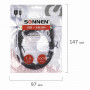 Кабель USB 2.0 AM-BM, 1,5 м, SONNEN Economy, медь, для подключения периферии, черный, 513118