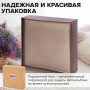 Фотоальбом BRAUBERG I love you на 200 фото 10х15 см, под кожу, бумажные страницы, переплет, бокс, 391175