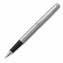 Ручка перьевая PARKER Jotter Stainless Steel CT, корпус серебристый, хромированные детали, синяя, 2030946