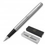 Ручка перьевая PARKER Jotter Stainless Steel CT, корпус серебристый, хромированные детали, синяя, 2030946