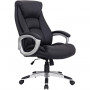Кресло офисное BRABIX Grand EX-500, натуральная кожа, черное, 530861