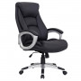 Кресло офисное BRABIX Grand EX-500, натуральная кожа, черное, 530861