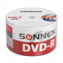 Диски DVD-R SONNEN 4,7 Gb 16x Bulk, КОМПЛЕКТ 50 шт., 512574